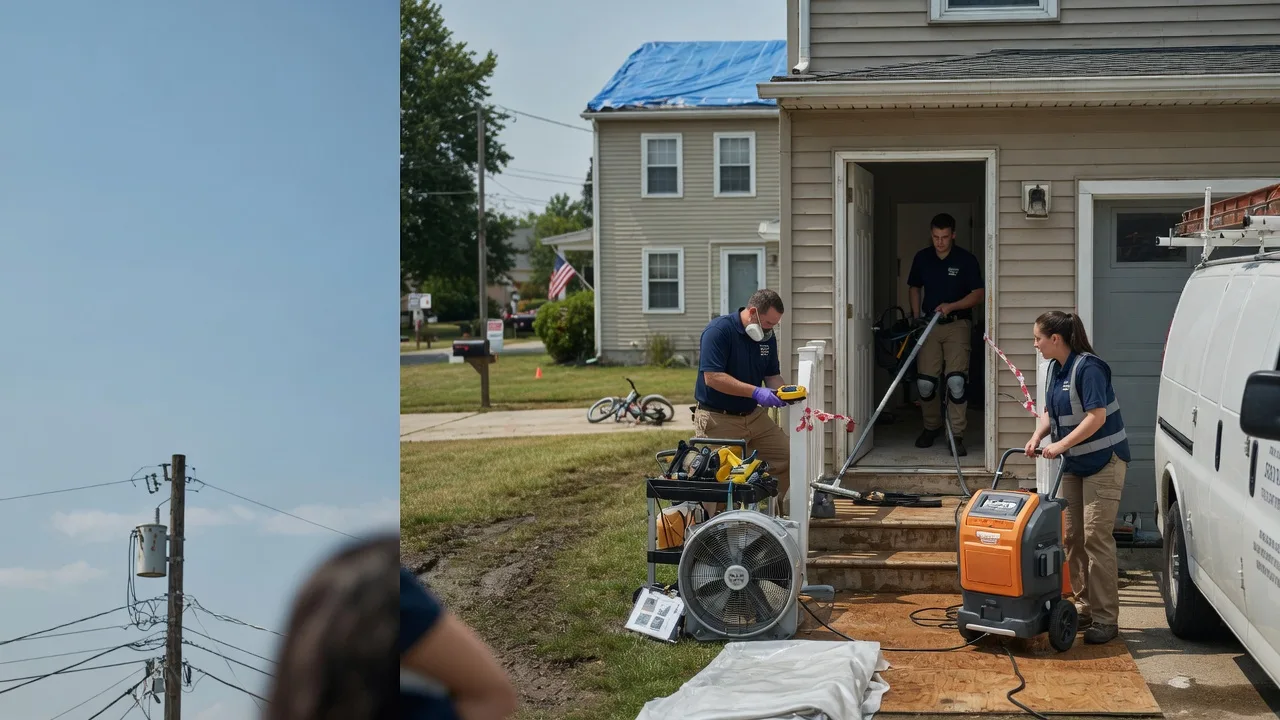 Water Damage Repair in Deerfield, MI near me